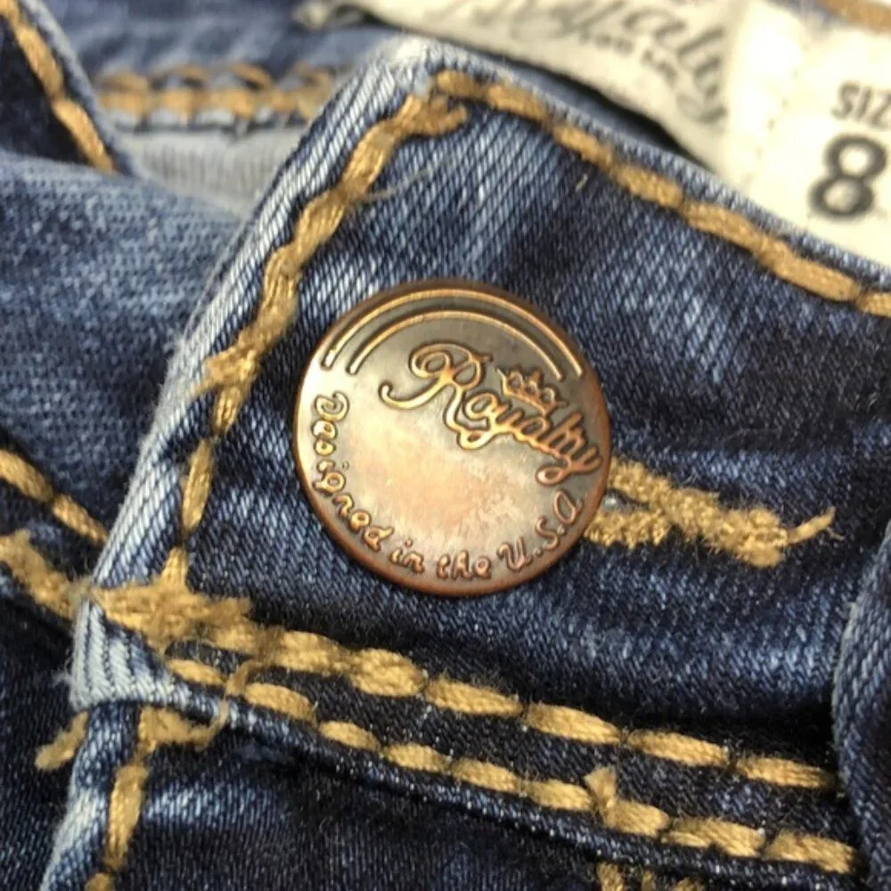ROYALTY FOR ME MID-RISE SKINNY JEANS 8/29x28 ⭐️